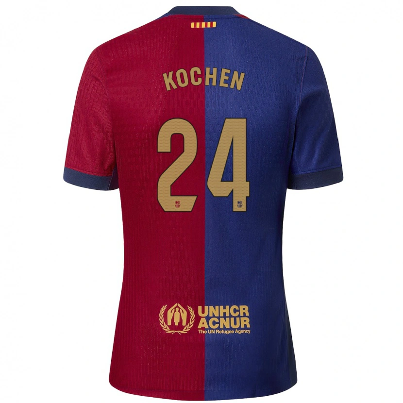 Danxen Kid Diego Kochen #24 Blue Red Home Jersey 2024/25 T-Shirt