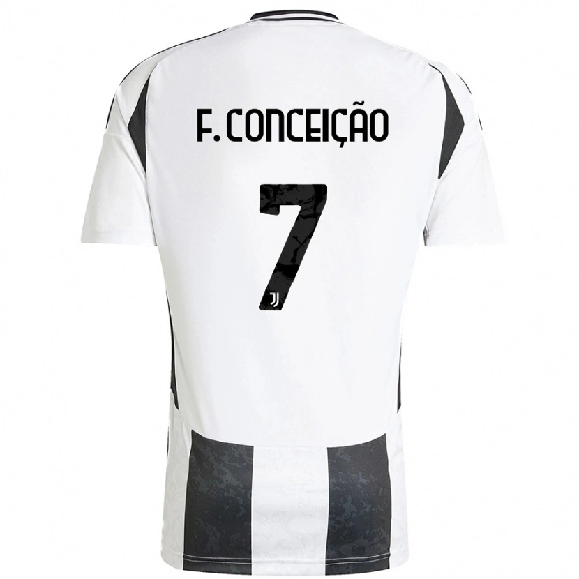 Danxen Kid Francisco Conceição #7 Blue White Home Jersey 2024/25 T-Shirt