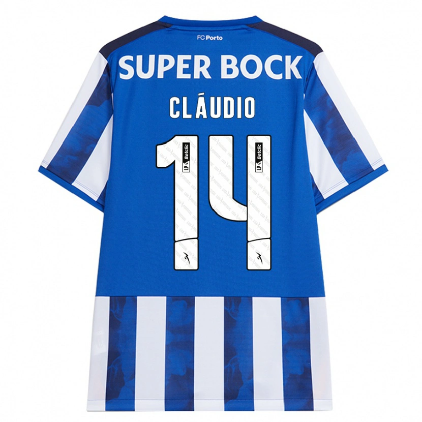 Danxen Kid Cláudio Ramos #14 Blue White Home Jersey 2024/25 T-Shirt