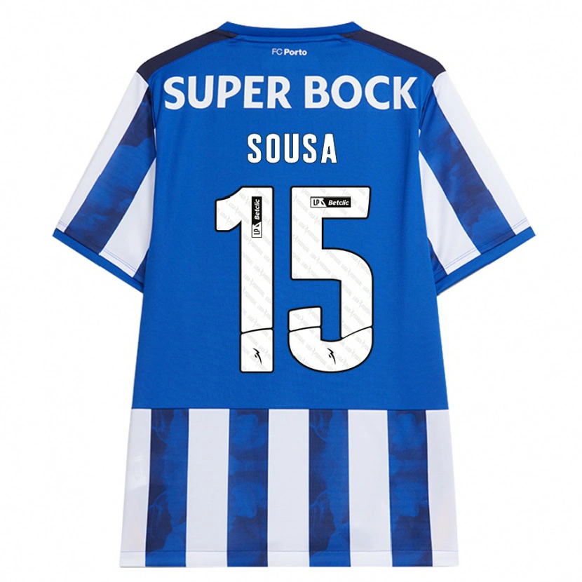 Danxen Kid Vasco Sousa #15 Blue White Home Jersey 2024/25 T-Shirt