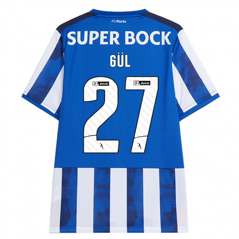 Danxen Kid Deniz Gül #27 Blue White Home Jersey 2024/25 T-Shirt