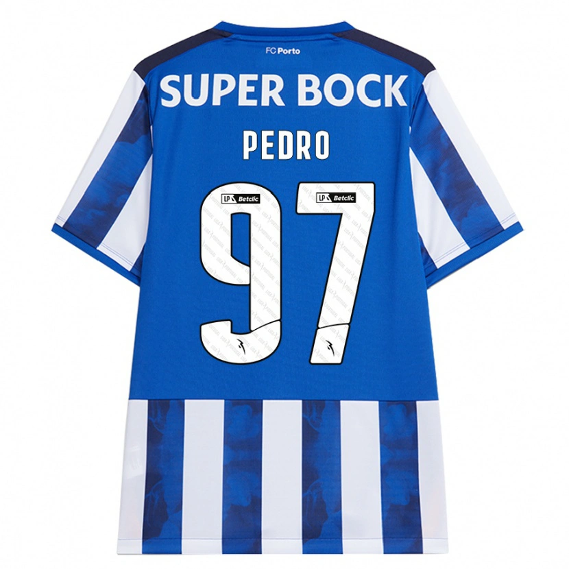 Danxen Kid Zé Pedro #97 Blue White Home Jersey 2024/25 T-Shirt