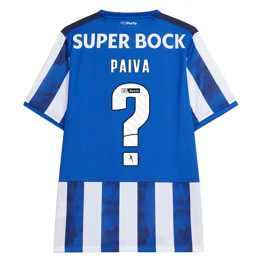 Danxen Kid Gonçalo Paiva #0 Blue White Home Jersey 2024/25 T-Shirt