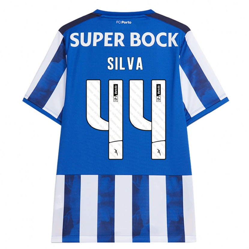 Danxen Kid Felipe Silva #44 Blue White Home Jersey 2024/25 T-Shirt