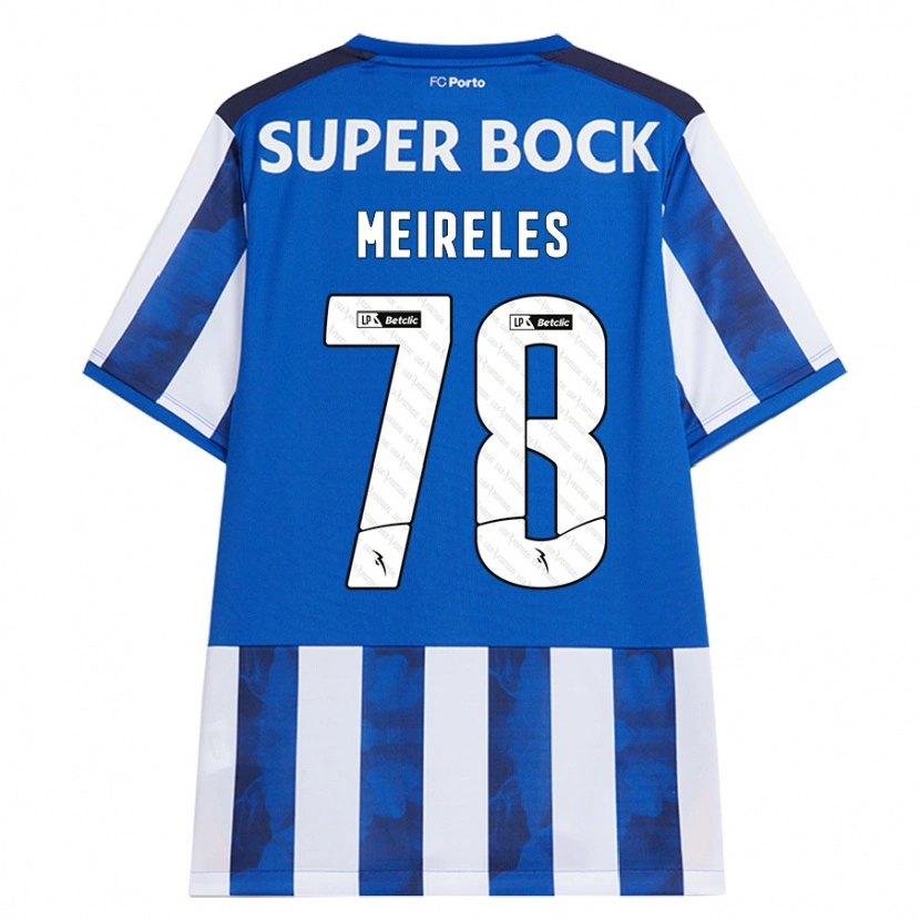 Danxen Kid Jorge Meireles #78 Blue White Home Jersey 2024/25 T-Shirt