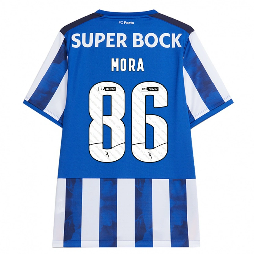 Danxen Kid Rodrigo Mora #86 Blue White Home Jersey 2024/25 T-Shirt