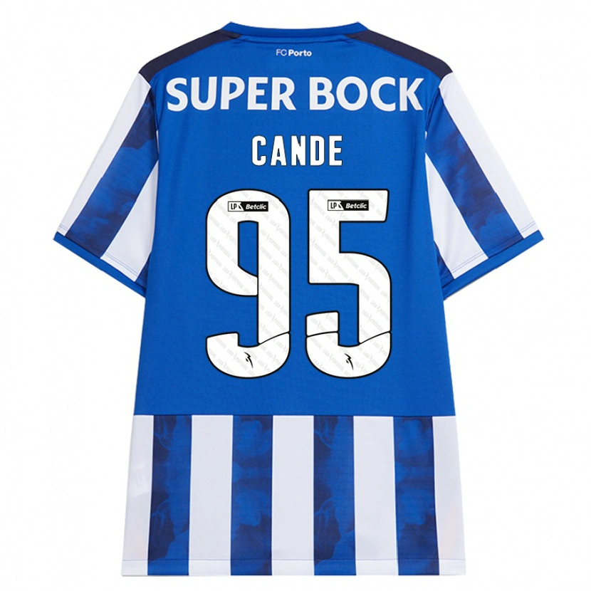 Danxen Kid Anhá Cande #95 Blue White Home Jersey 2024/25 T-Shirt