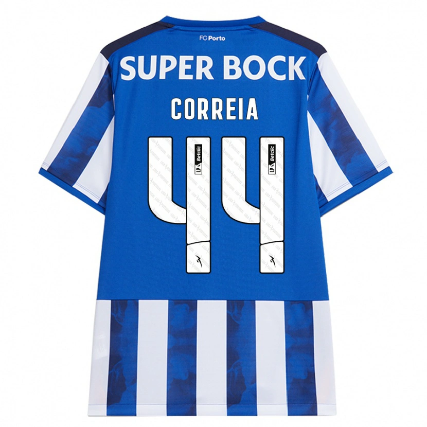 Danxen Kid Romain Correia #44 Blue White Home Jersey 2024/25 T-Shirt