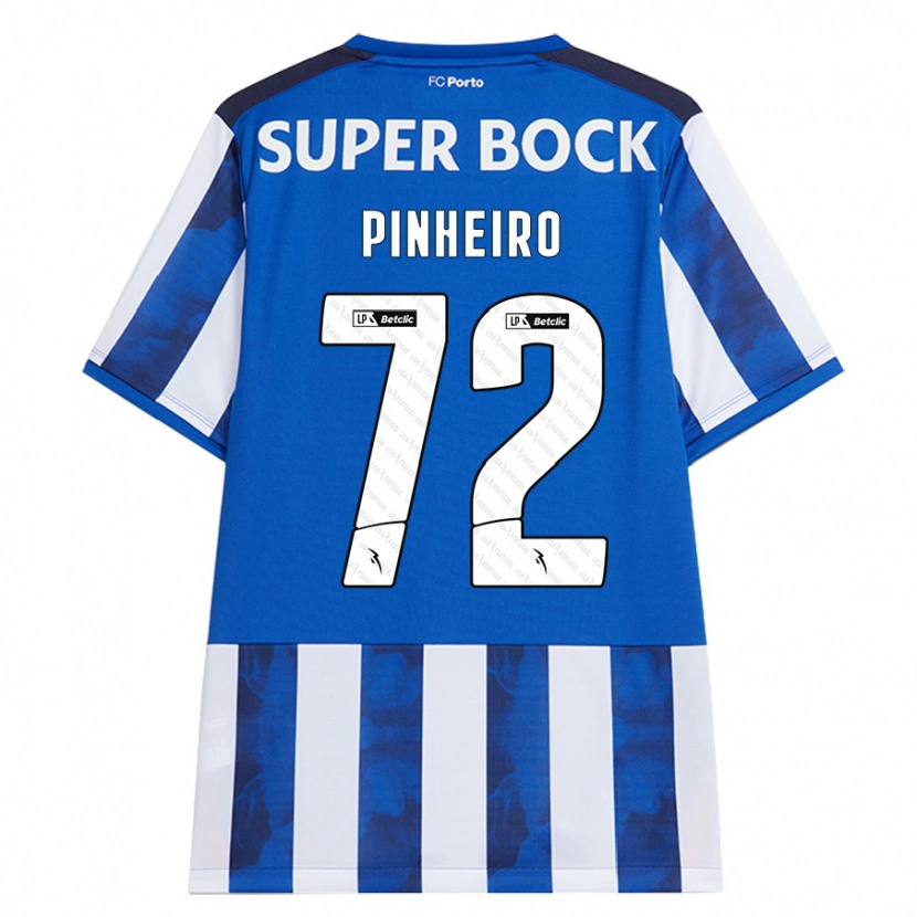 Danxen Kid Rodrigo Pinheiro #72 Blue White Home Jersey 2024/25 T-Shirt