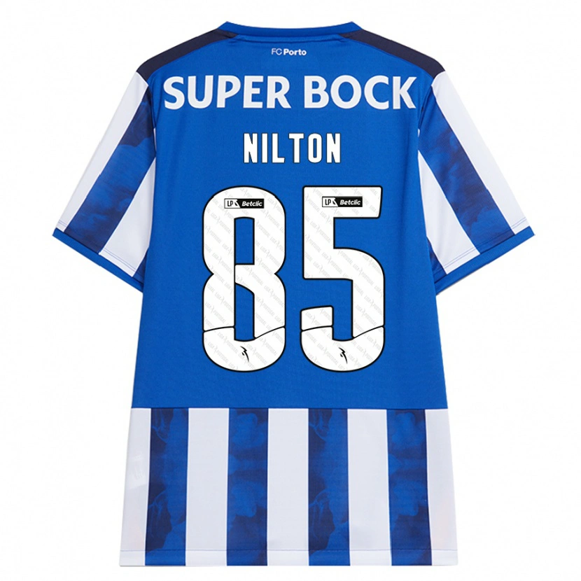 Danxen Kid Nilton #85 Blue White Home Jersey 2024/25 T-Shirt