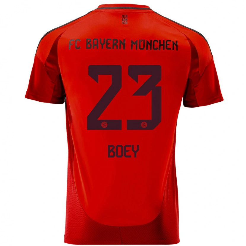 Danxen Kid Sacha Boey #23 Red Home Jersey 2024/25 T-Shirt