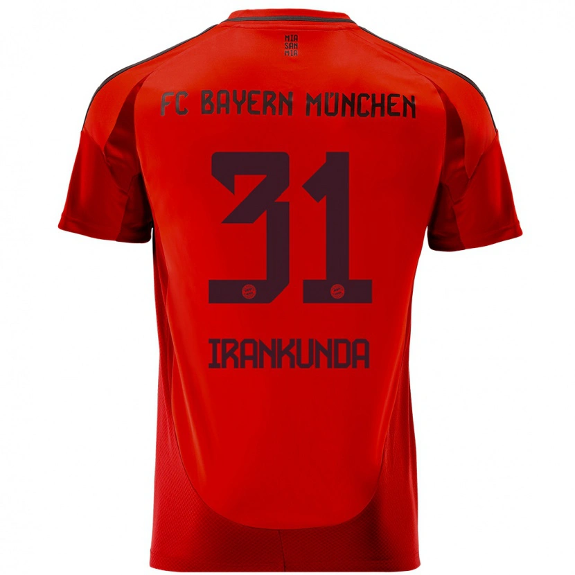 Danxen Kid Nestory Irankunda #31 Red Home Jersey 2024/25 T-Shirt