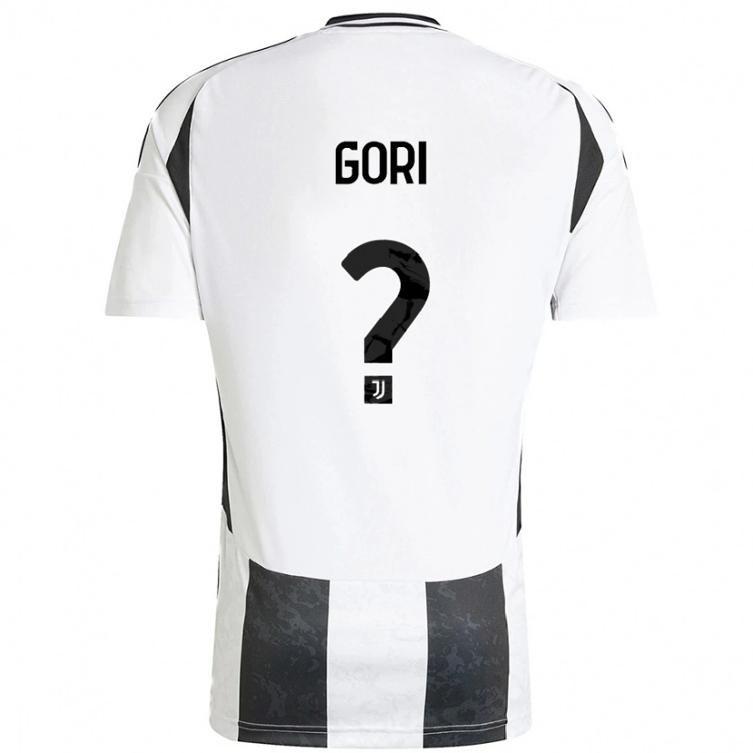 Danxen Kid Stefano Gori #0 White Black Home Jersey 2024/25 T-Shirt