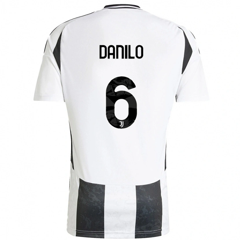 Danxen Kid Danilo #6 White Black Home Jersey 2024/25 T-Shirt