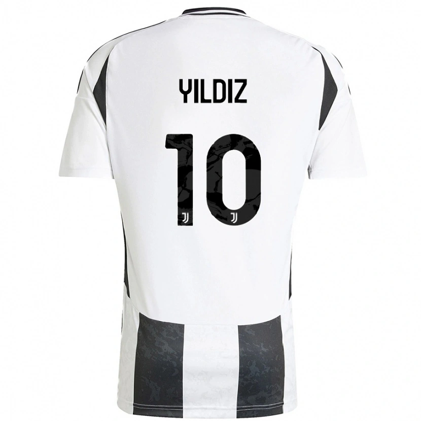 Danxen Kid Kenan Yıldız #10 White Black Home Jersey 2024/25 T-Shirt