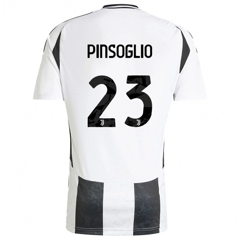 Danxen Kid Carlo Pinsoglio #23 White Black Home Jersey 2024/25 T-Shirt