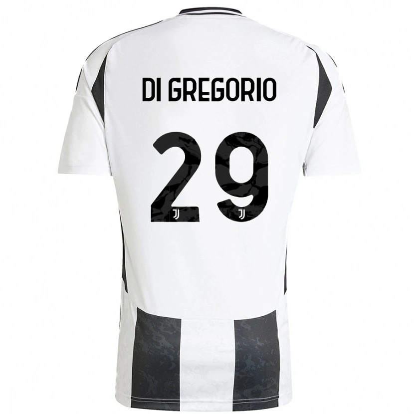 Danxen Kid Michele Di Gregorio #29 White Black Home Jersey 2024/25 T-Shirt