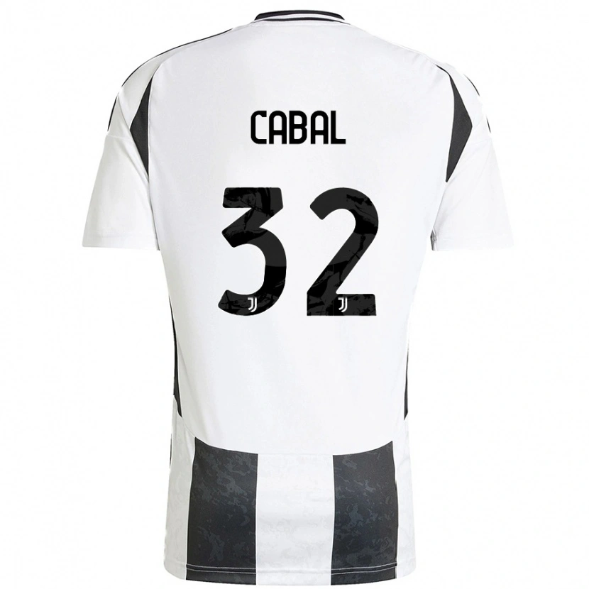 Danxen Kid Juan Cabal #32 White Black Home Jersey 2024/25 T-Shirt