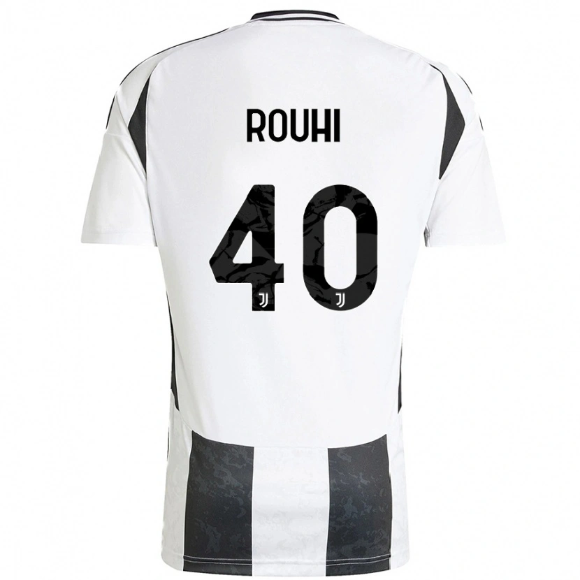 Danxen Kid Jonas Rouhi #40 White Black Home Jersey 2024/25 T-Shirt