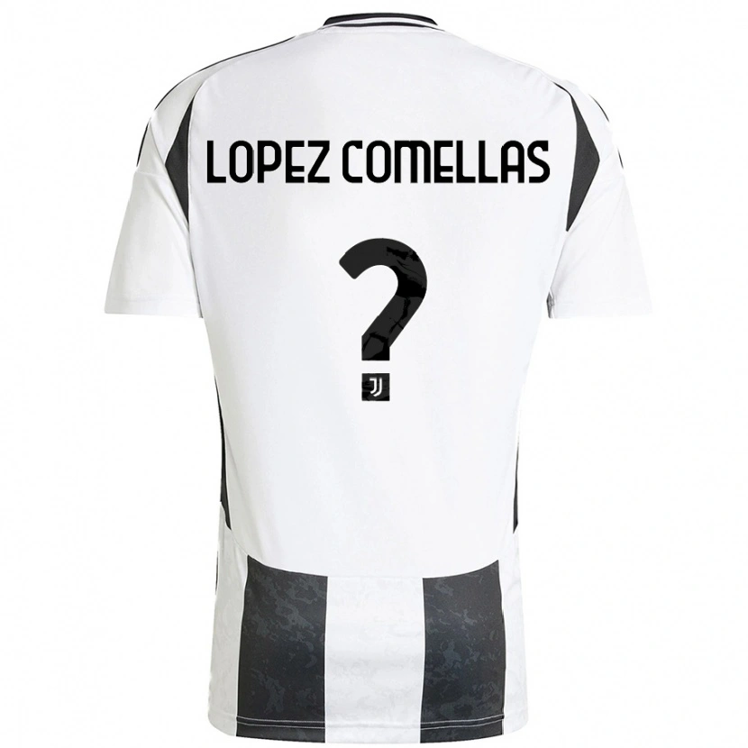 Danxen Kid Ivan Lopez Comellas #0 White Black Home Jersey 2024/25 T-Shirt