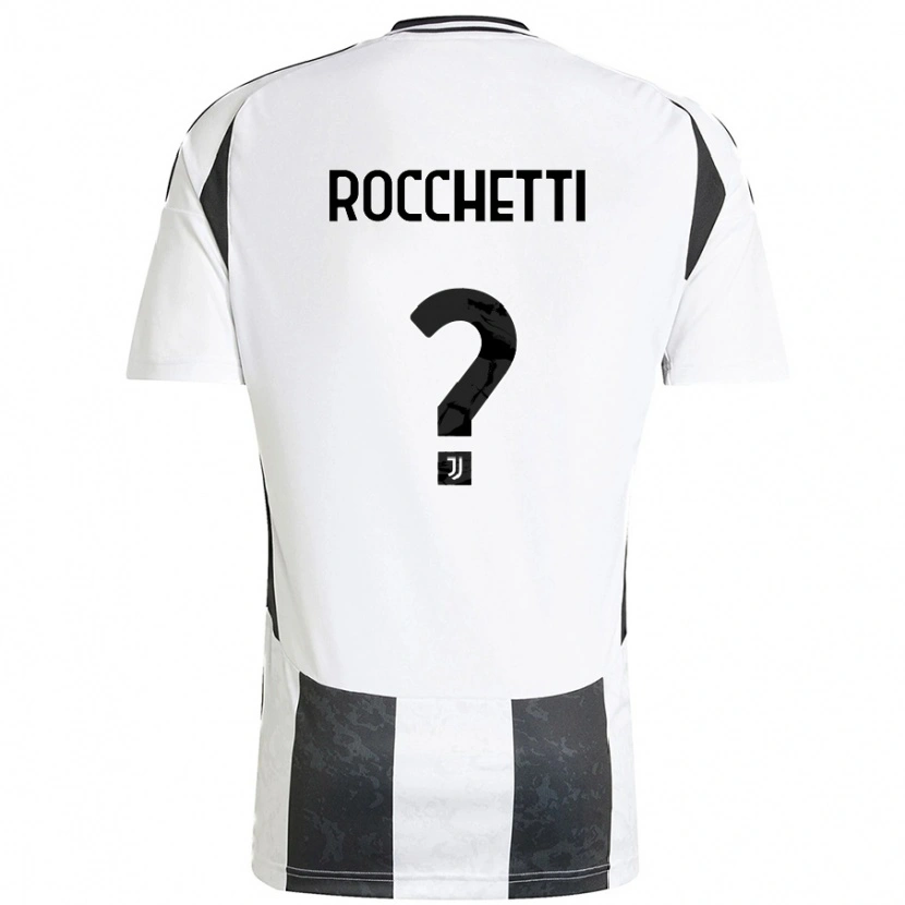 Danxen Kid Edoardo Rocchetti #0 White Black Home Jersey 2024/25 T-Shirt