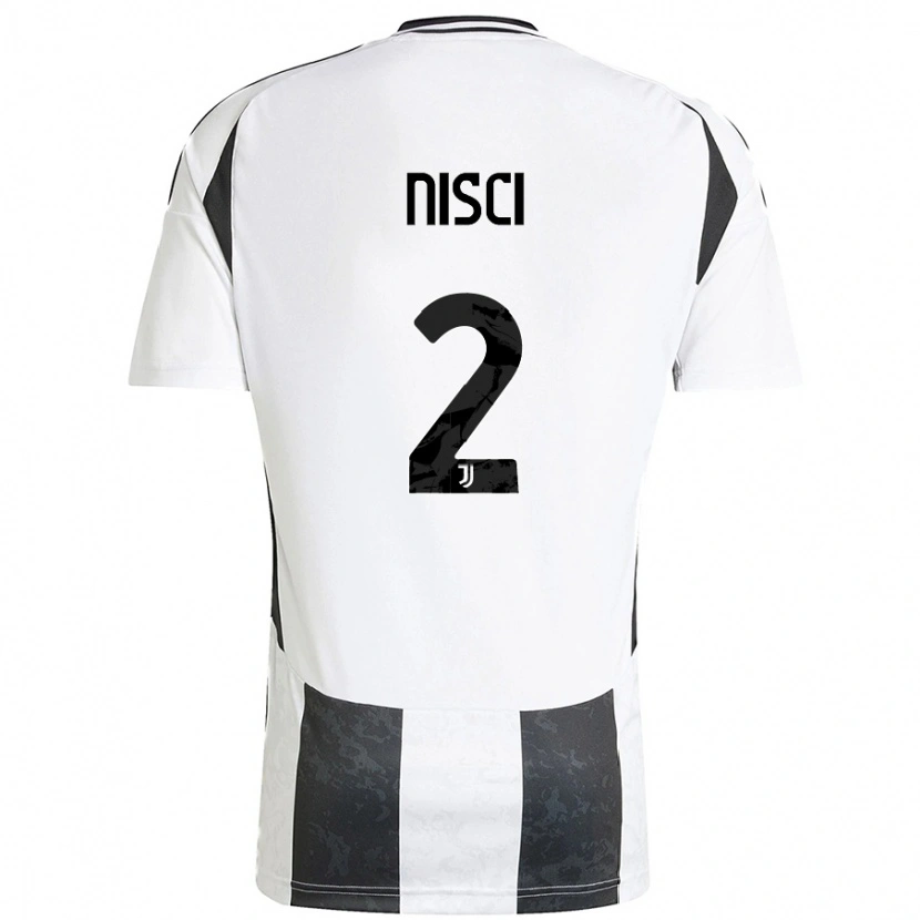 Danxen Kid Alessandro Nisci #2 White Black Home Jersey 2024/25 T-Shirt