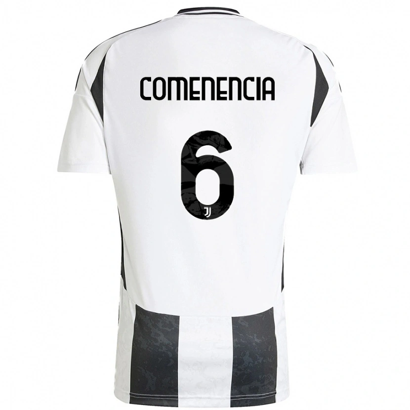 Danxen Kid Livano Comenencia #6 White Black Home Jersey 2024/25 T-Shirt