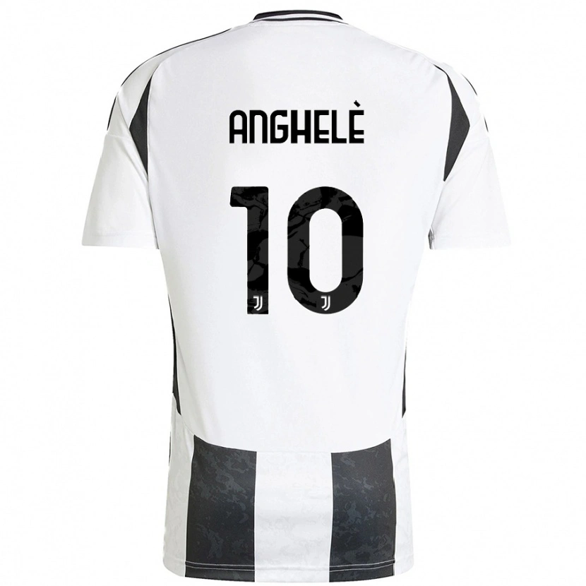 Danxen Kid Lorenzo Anghelè #10 White Black Home Jersey 2024/25 T-Shirt