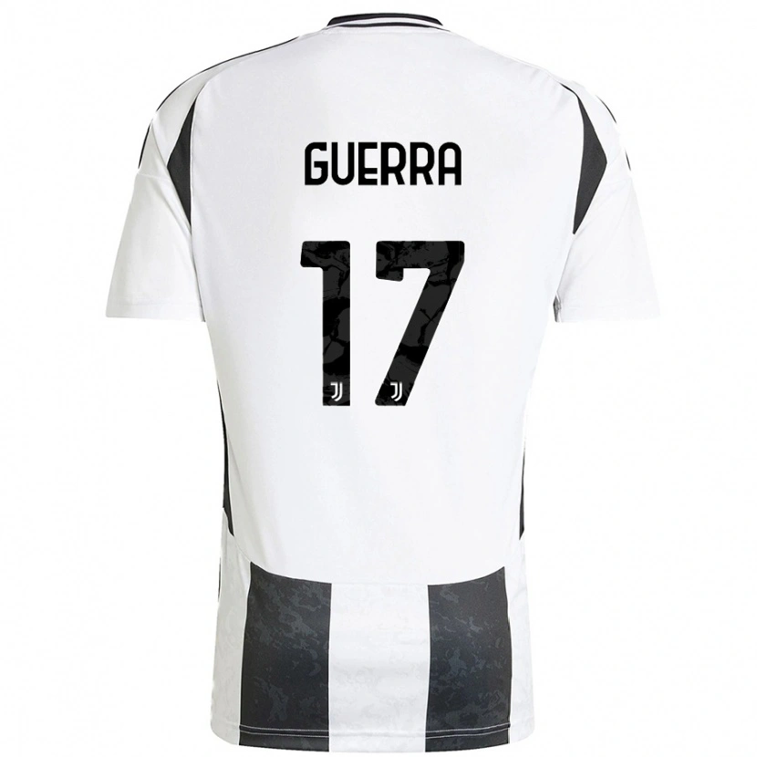 Danxen Kid Simone Guerra #17 White Black Home Jersey 2024/25 T-Shirt