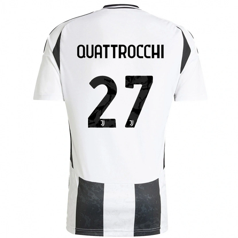 Danxen Kid Juan Ignacio Quattrocchi #27 White Black Home Jersey 2024/25 T-Shirt