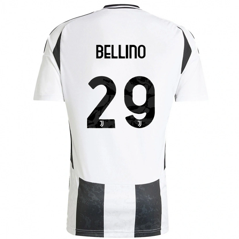 Danxen Kid Filippo Bellino #29 White Black Home Jersey 2024/25 T-Shirt