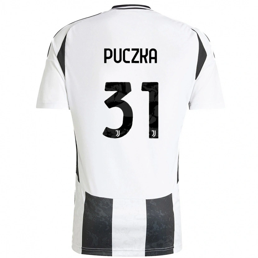 Danxen Kid David Puczka #31 White Black Home Jersey 2024/25 T-Shirt