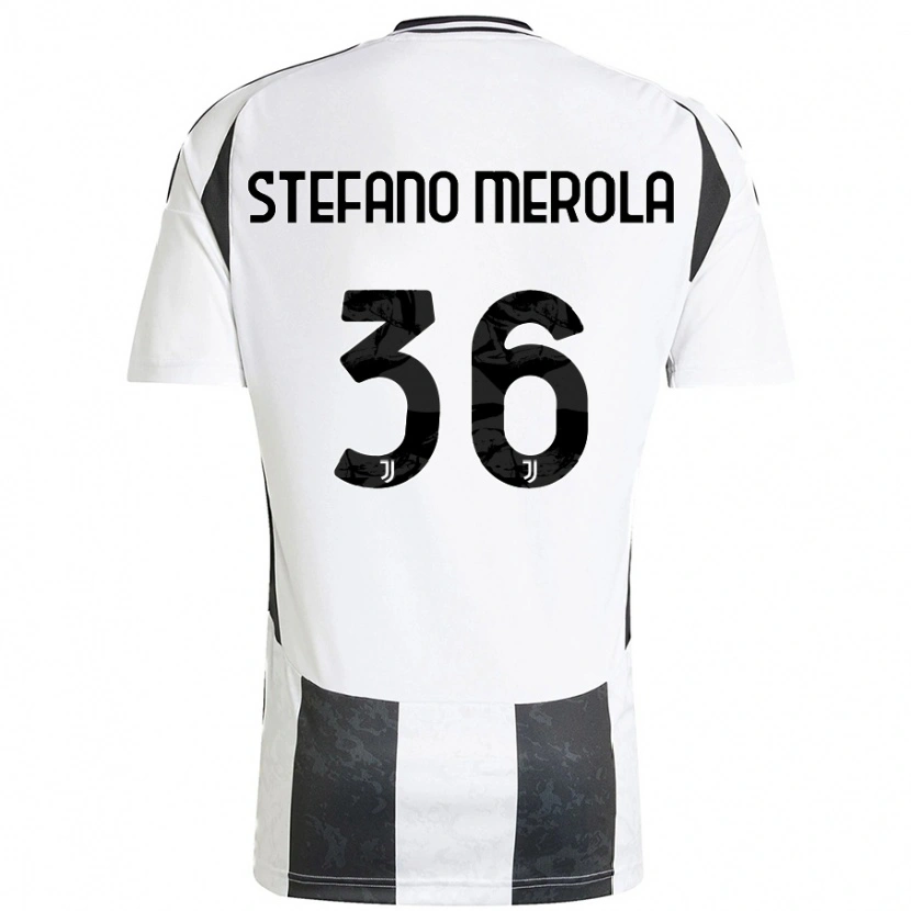 Danxen Kid Antonio Stefano Merola #36 White Black Home Jersey 2024/25 T-Shirt