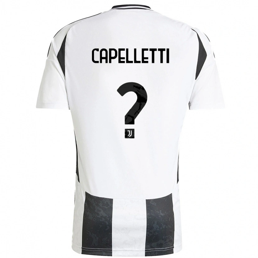 Danxen Kid Alessia Capelletti #0 White Black Home Jersey 2024/25 T-Shirt