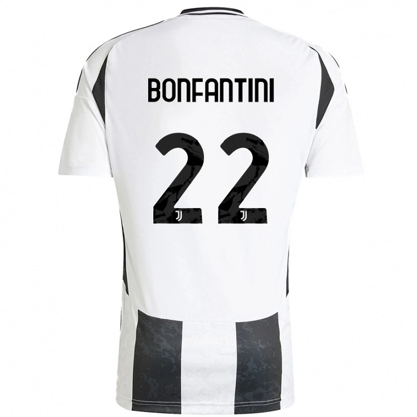 Danxen Kid Agnese Bonfantini #22 White Black Home Jersey 2024/25 T-Shirt