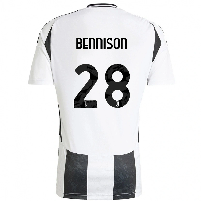 Danxen Kid Hanna Bennison #28 White Black Home Jersey 2024/25 T-Shirt