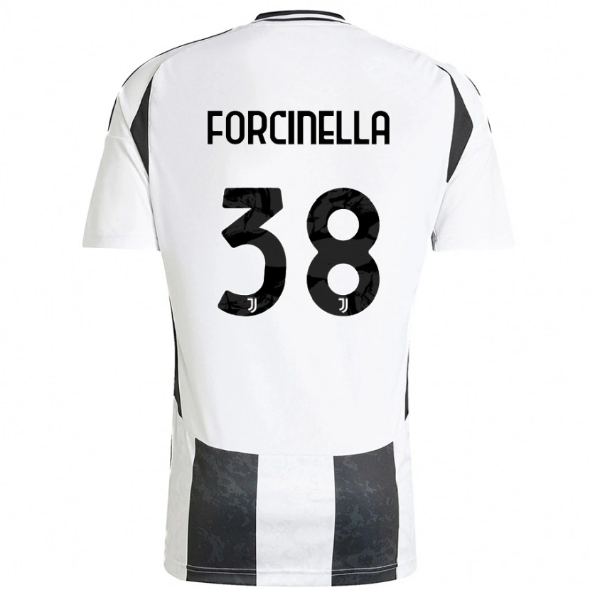 Danxen Kid Camilla Forcinella #38 White Black Home Jersey 2024/25 T-Shirt