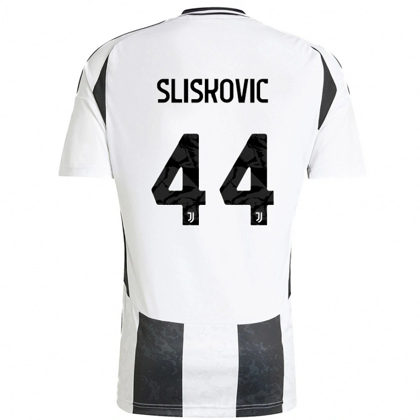 Danxen Kid Gloria Slišković #44 White Black Home Jersey 2024/25 T-Shirt