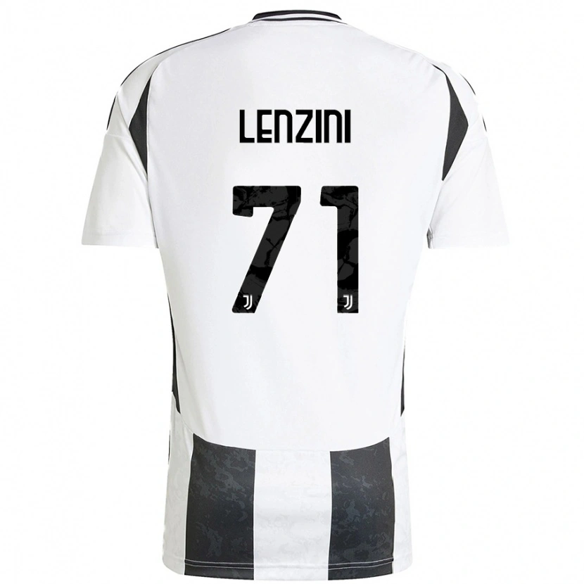 Danxen Kid Martina Lenzini #71 White Black Home Jersey 2024/25 T-Shirt