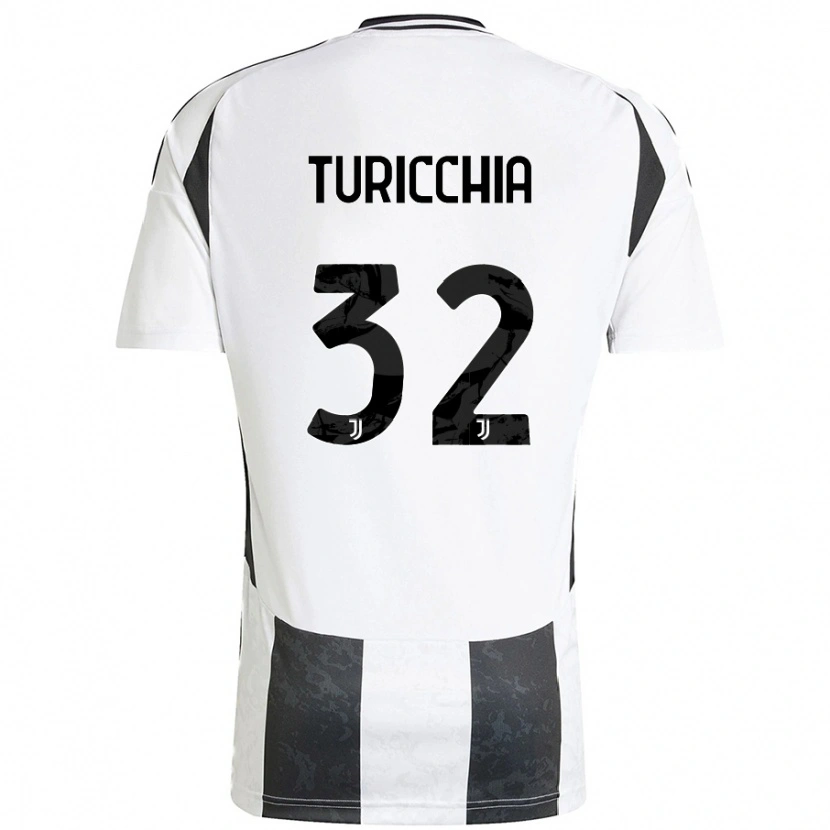 Danxen Kid Riccardo Turicchia #32 White Black Home Jersey 2024/25 T-Shirt