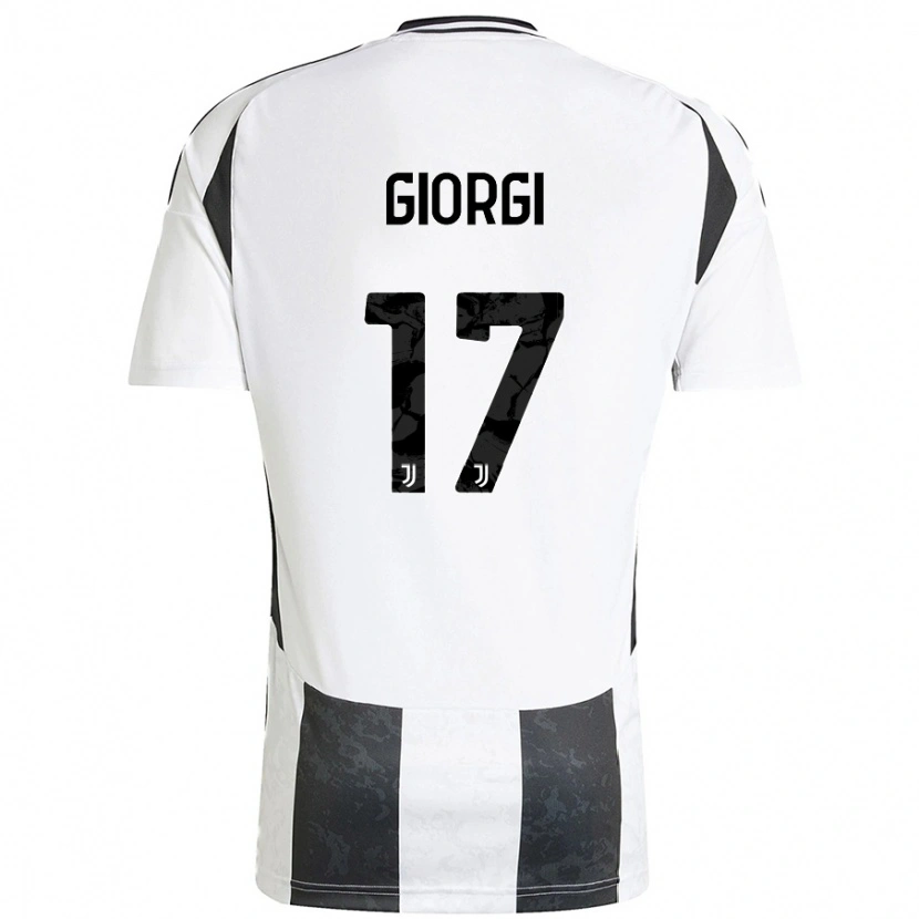 Danxen Kid Lorenzo Giorgi #17 White Black Home Jersey 2024/25 T-Shirt