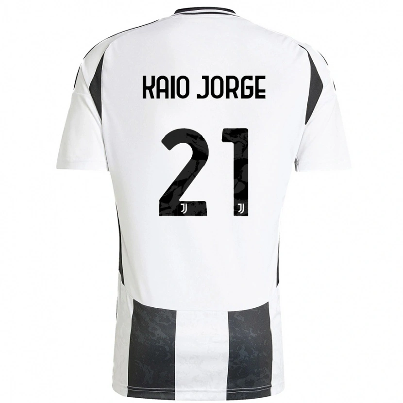 Danxen Kid Kaio Jorge #21 White Black Home Jersey 2024/25 T-Shirt