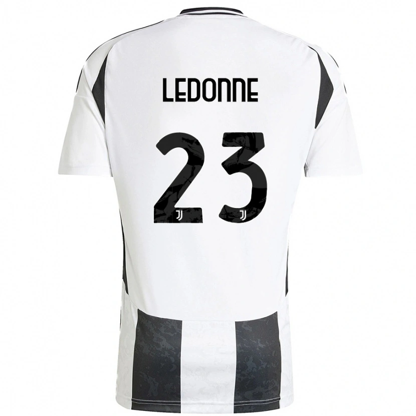 Danxen Kid Nicolo Ledonne #23 White Black Home Jersey 2024/25 T-Shirt