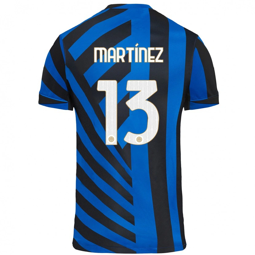 Danxen Kid Josep Martínez #13 Blue Black Home Jersey 2024/25 T-Shirt