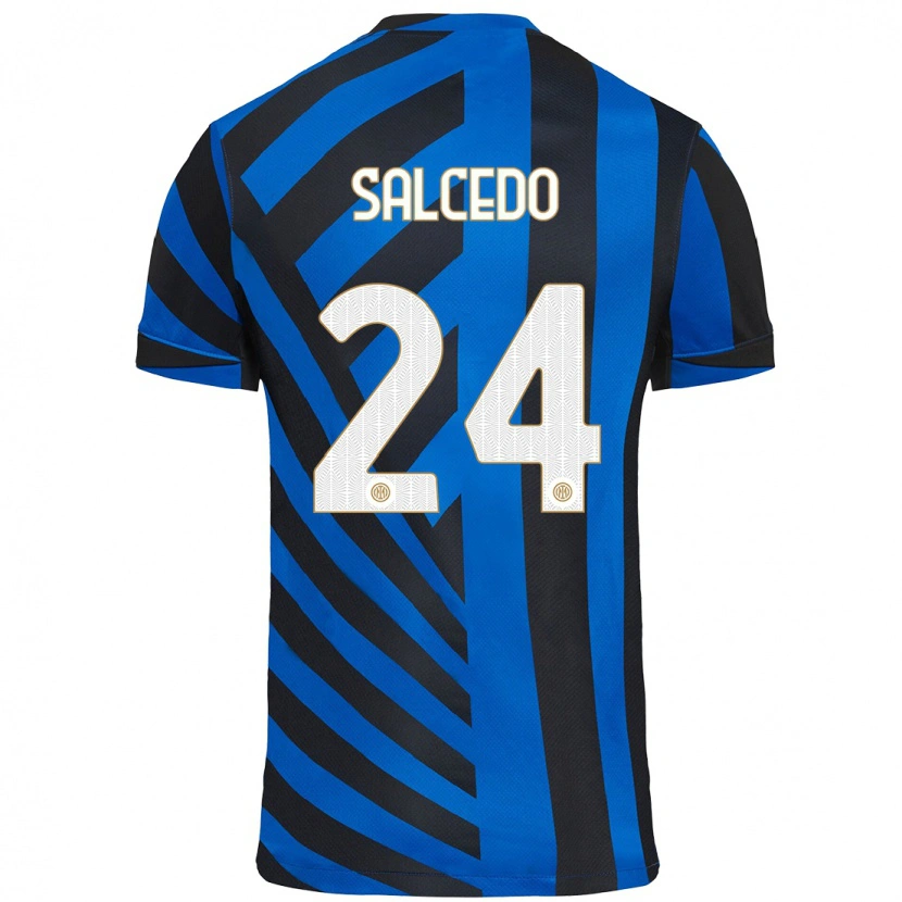 Danxen Kid Eddie Salcedo #24 Blue Black Home Jersey 2024/25 T-Shirt