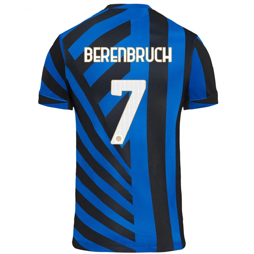 Danxen Kid Thomas Berenbruch #7 Blue Black Home Jersey 2024/25 T-Shirt