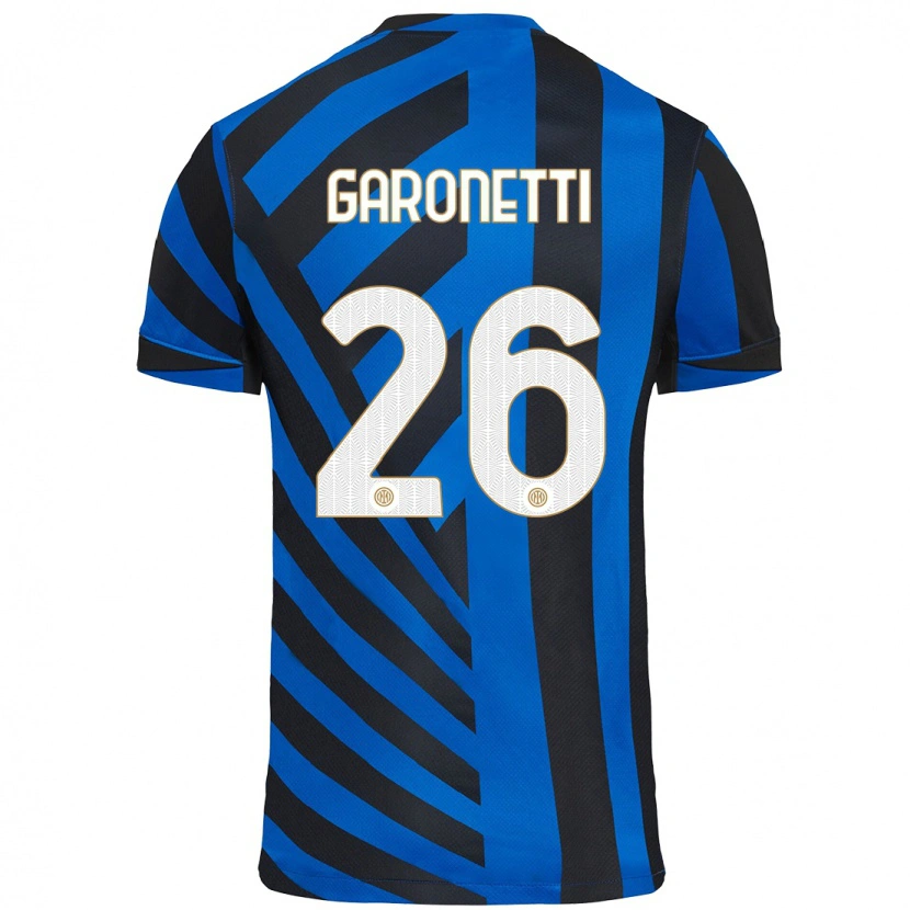 Danxen Kid Gabriele Garonetti #26 Blue Black Home Jersey 2024/25 T-Shirt