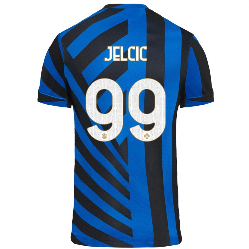 Danxen Kid Maja Jelčić #99 Blue Black Home Jersey 2024/25 T-Shirt