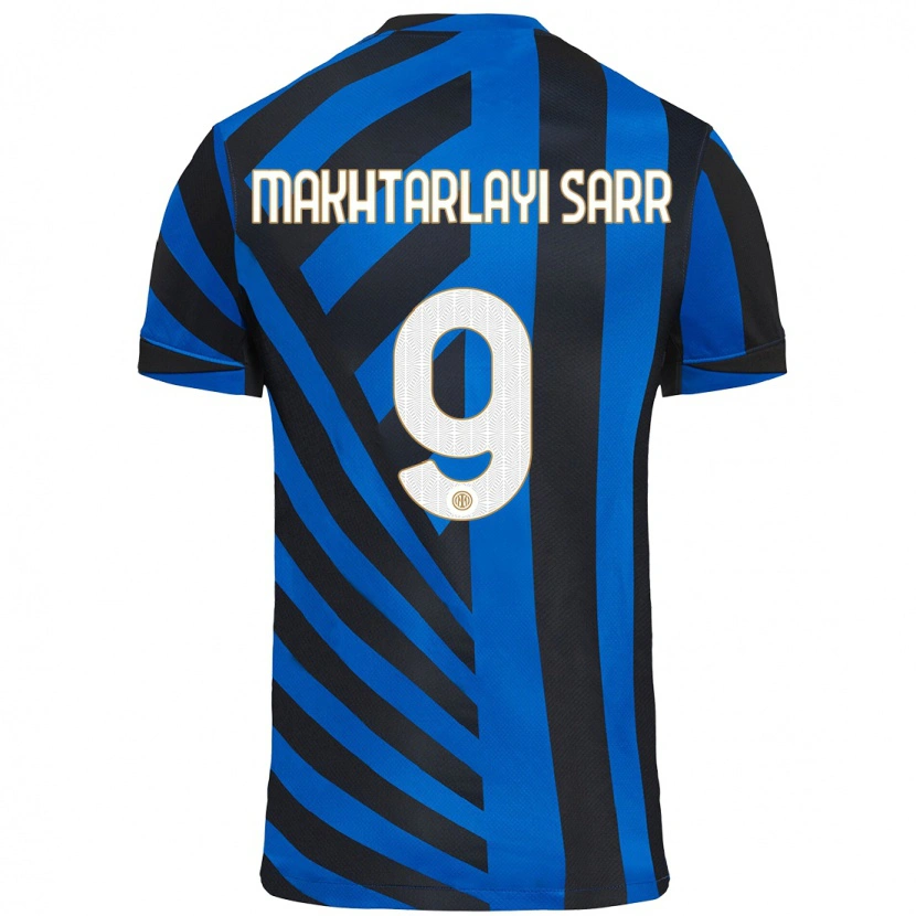 Danxen Kid Amadou Makhtarlayi Sarr #9 Blue Black Home Jersey 2024/25 T-Shirt