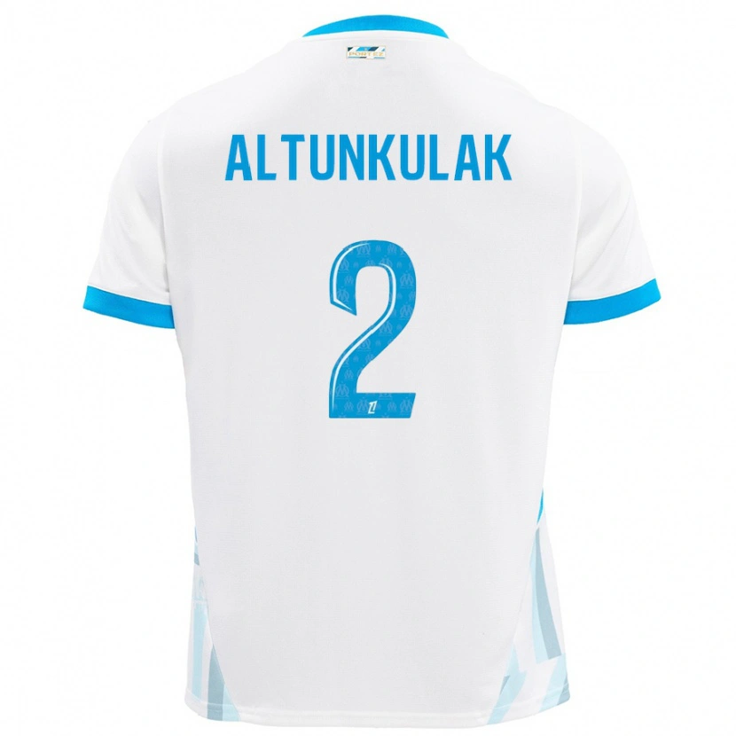 Danxen Kid Selen Altunkulak #2 White Sky Blue Home Jersey 2024/25 T-Shirt